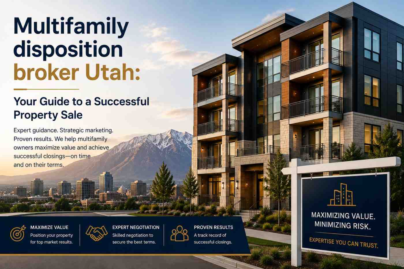 Multifamily disposition broker Utah: Your Guide to a Successful Property Sale