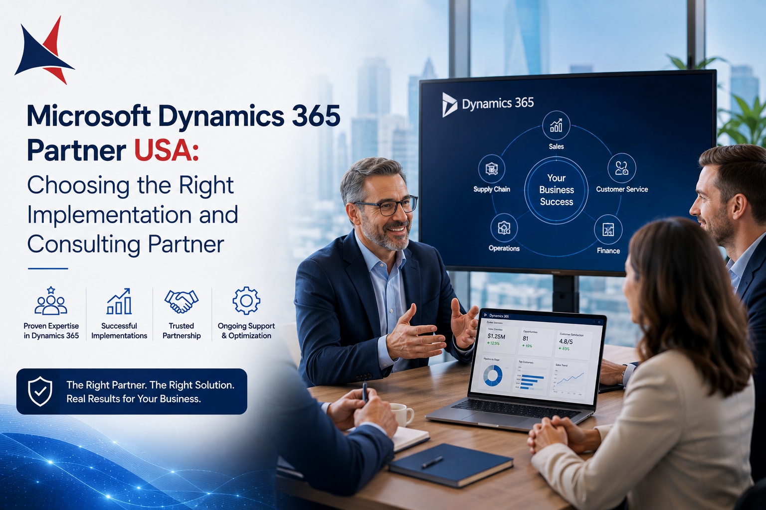 Microsoft Dynamics 365 Partner USA: Choosing the Right Implementation and Consulting Partner