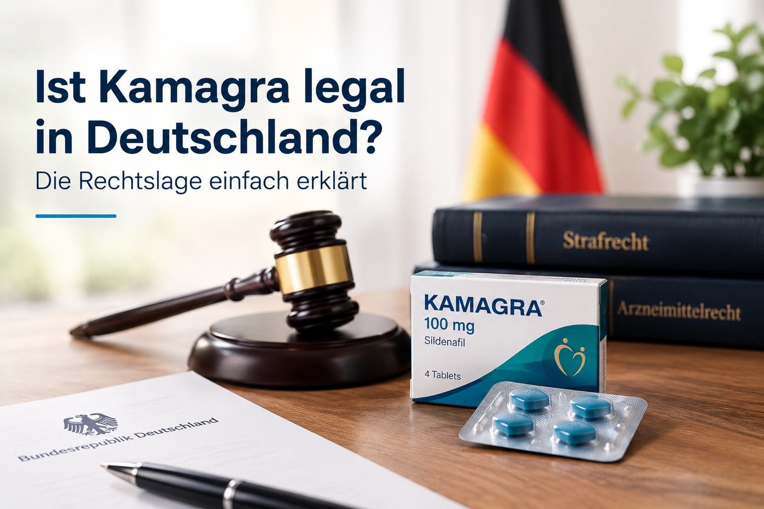 Ist Kamagra legal in Deutschland? Die Rechtslage einfach erklärt